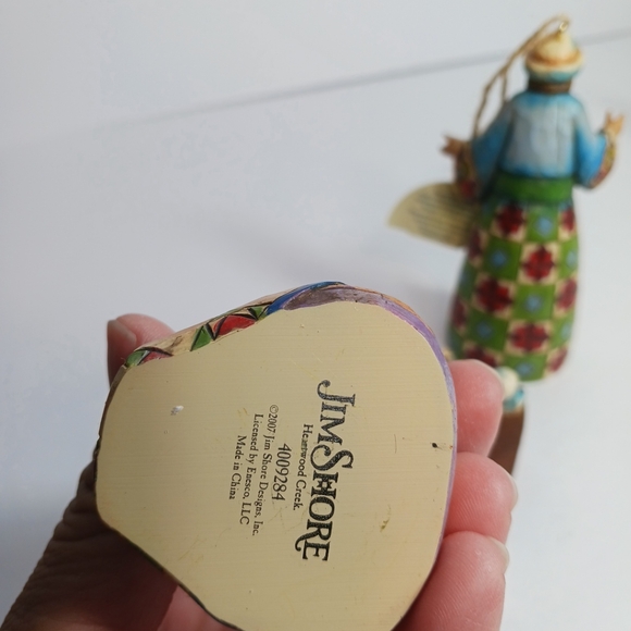 Jim Shore Heartwood Creek 3 pc. Holy Family Ornament Set 2007 Nativity Christmas - Picture 3 of 5